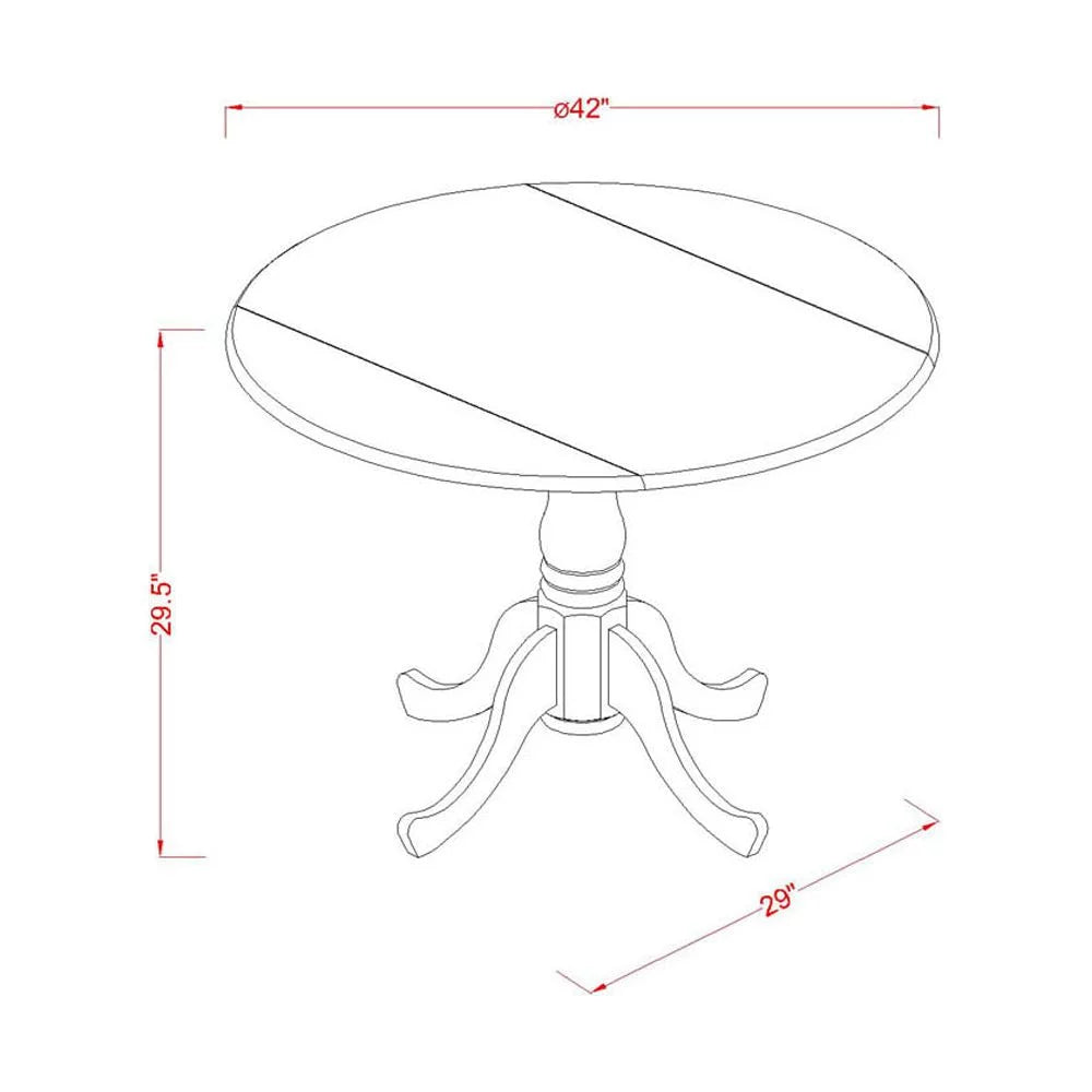 3-piece Wood Dining Set U414909