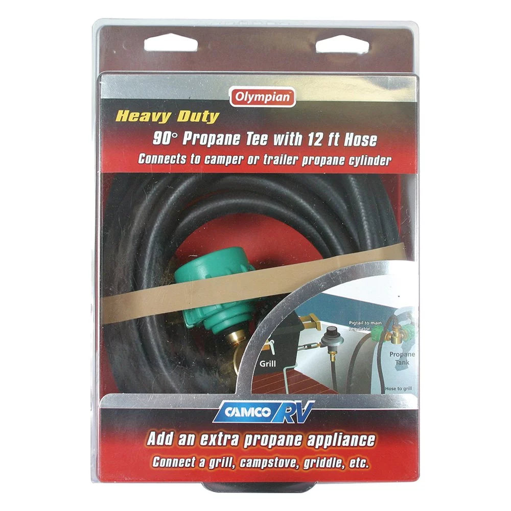 90-Degree Brass Propane Tee C3631