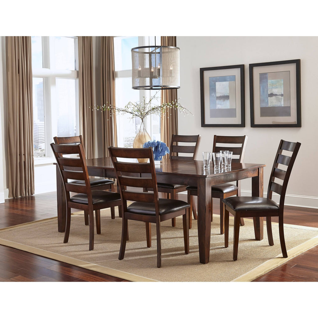 Ladder Back Side Chair Set of 2 Q908
