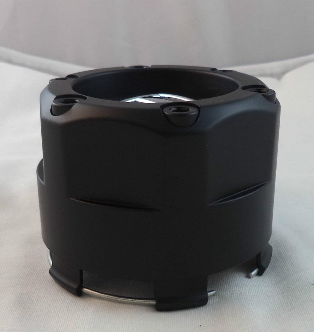 Matte Black Custom Wheel Center Caps (Qty 2) K9811