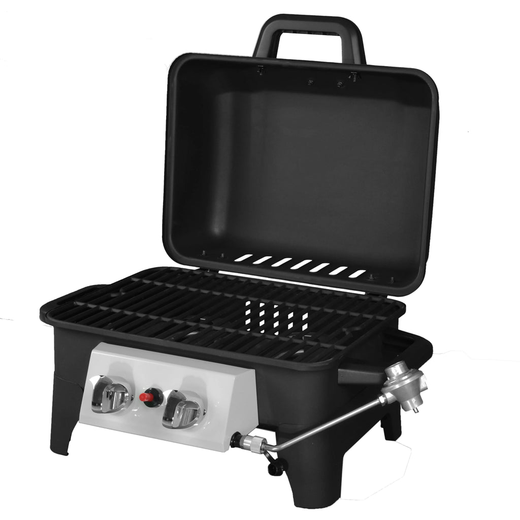 2 Burner Portable Propane Gas Grill T6644