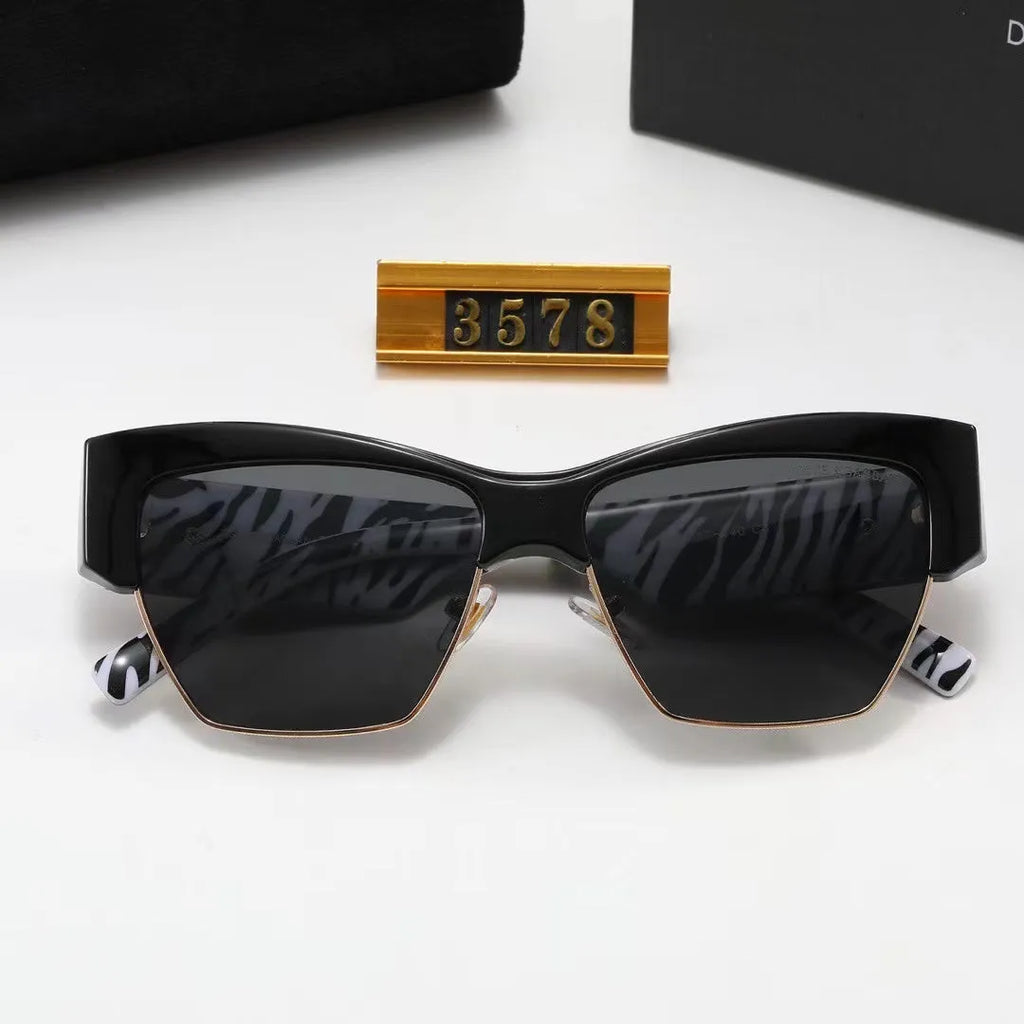 Half Frame Polarized Sunglasses Q74995