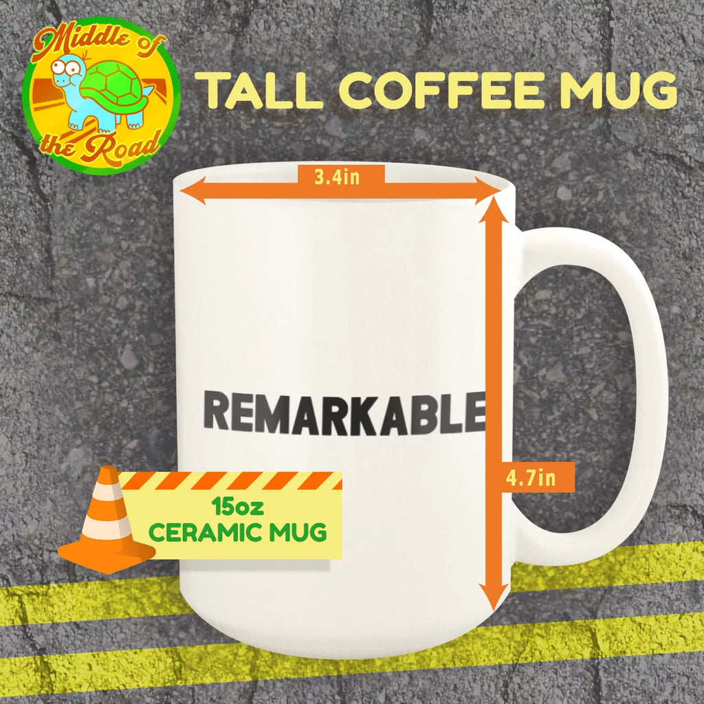 Ceramic 15oz White Mug L6184