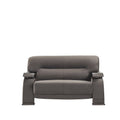 Grey Velvet Loveseat K21887