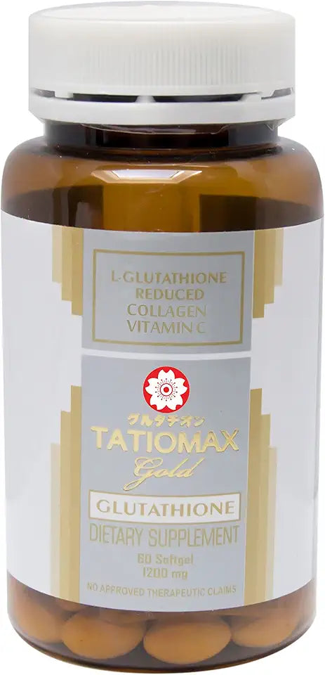 Gold Glutathione Lightening Gel Capsules with Collagen & Vitamin C X543011