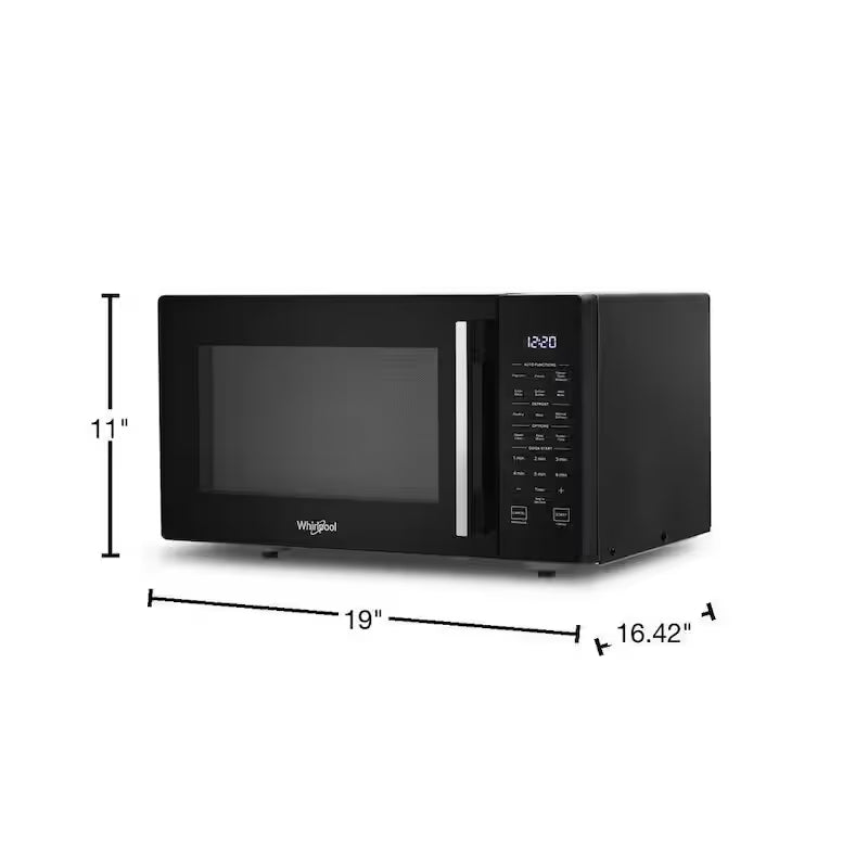 Black Countertop Microwave H410233