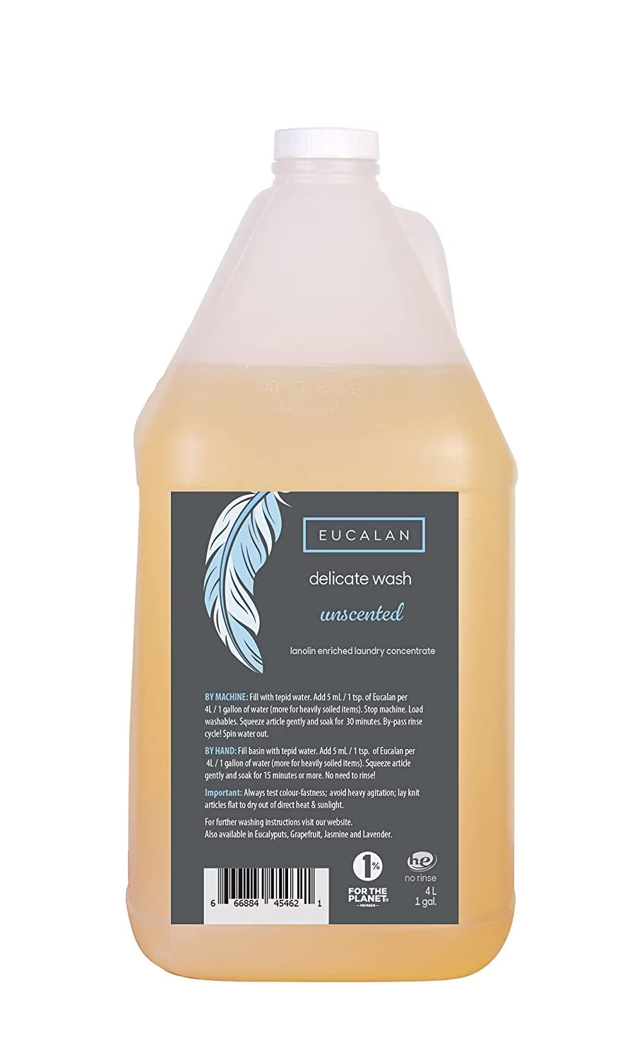 Unscented Fine Fabric and Wool Wash Gallon Jug M2911