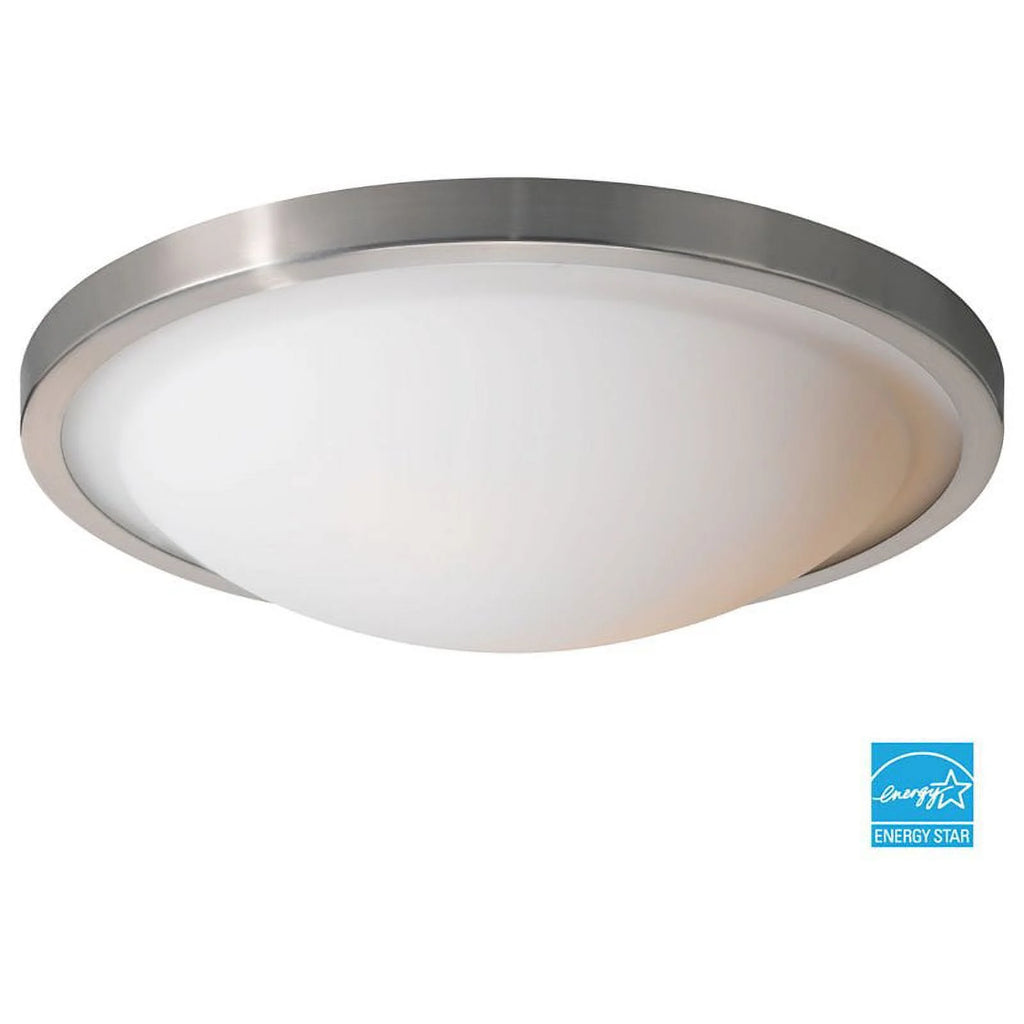2-Light Glass Flush-Mount Set of 4 J6551