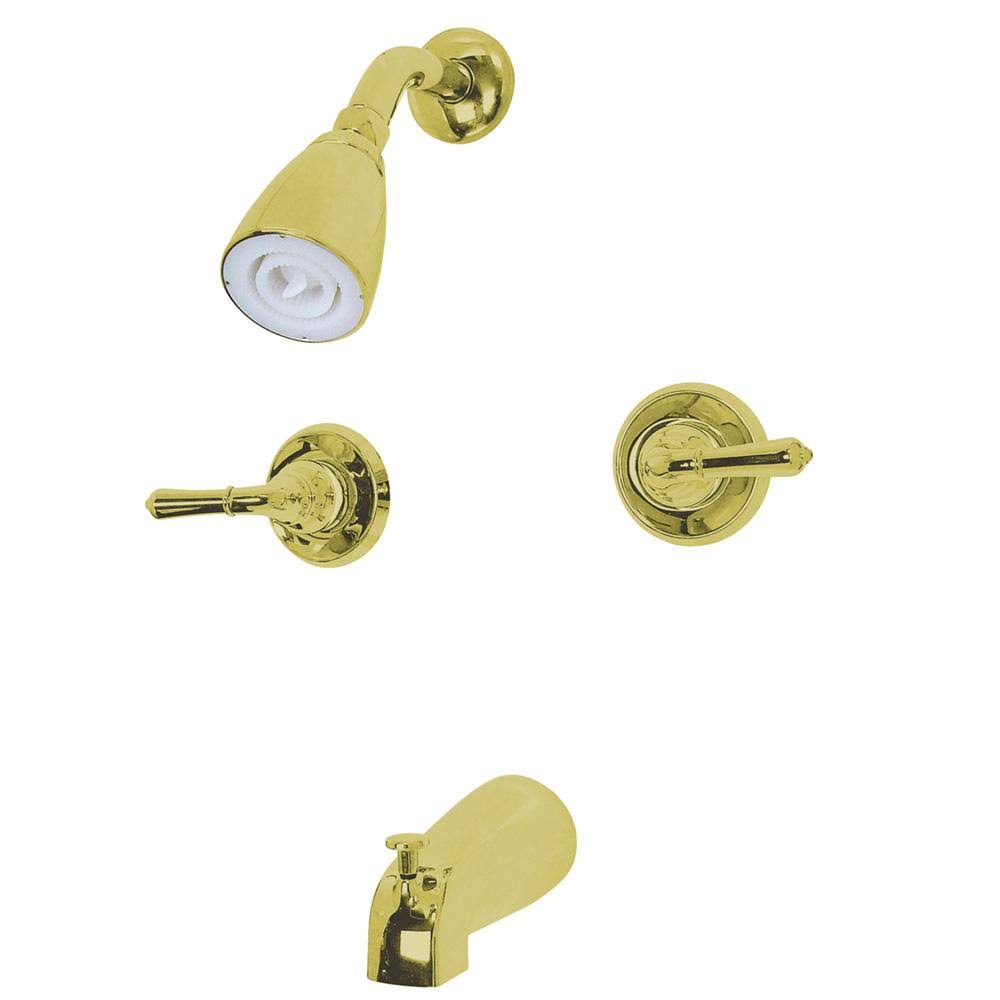 Polished Chrome Tub and Shower Faucet S897